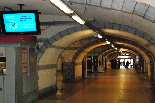 179  Eindejaar 2012 in Oostende -  2 jan 2013 Gent station