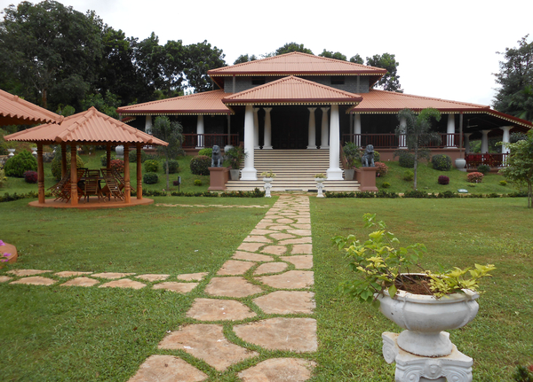 Vergaderruimte en hotel van de kruidentuin