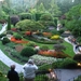 7i Vancouver Island, Butchart Gardens, de verzonken tuin