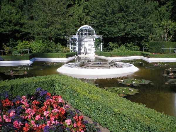 7i Vancouver Island, Butchart Gardens, Star Pond