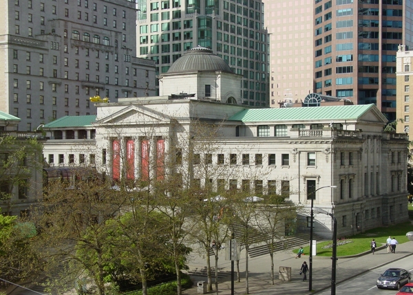 9 Vancouver _Art Gallery, het vroegere Provincial Courthouse