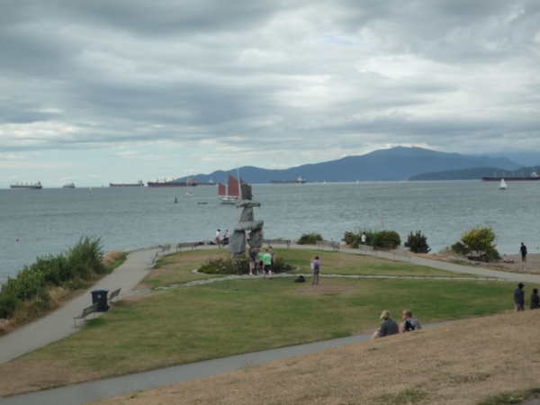 9k Vancouver by bike, English bay _P1160546