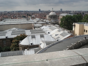 Brussel van op dak Legermuseum