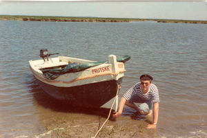 Zeeuwse sloep in Saeftinghe