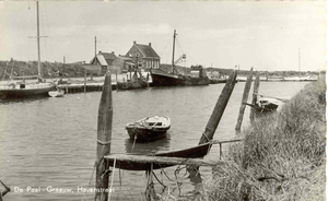 de haven van Paal  in 1960