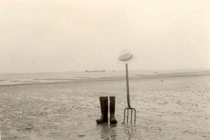 de plaat van Konijnenschor artistieke foto