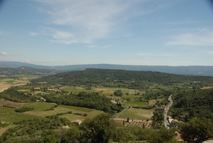 Verzicht vanuit Gordes