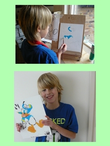 Wat een schildertalent