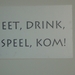 eet, drink, kom
