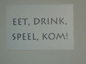 eet, drink, kom