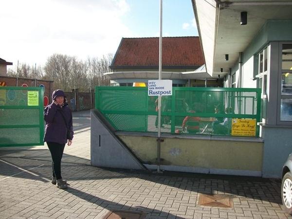 35-Rustpost in Zonnegem na 7.6km....