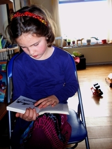 Ik zit nog in groep 2 , dus lezen is echt moeilijk hoor!!