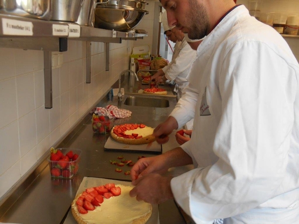 aardbeien taart maandagavond 3 juni 039