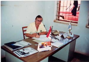 Voor AMI in Luilu-Kolwezi als project manager