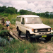 Kolwezi , uittesten vluchtweg naar Zambia