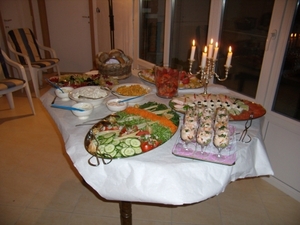 50 jaar  vis buffet 2008