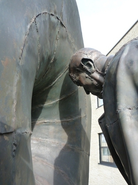 118-Luisterd aan grote megafoon naar sesjirp vogels...