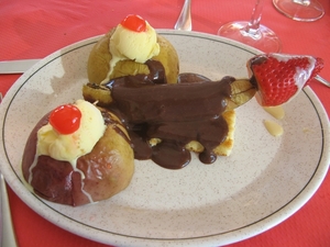 Het dessert: speciaal voor valentijn.