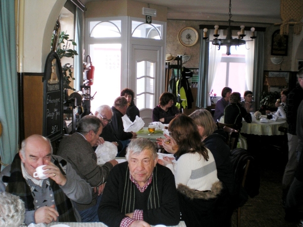 De koffiekoeken verdwenen in geen tijd