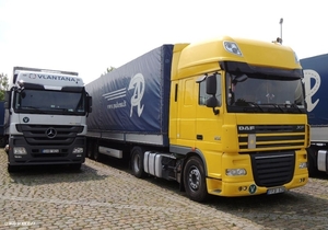 DAF XF 105-460  LT_FFB-536 BINNENVAARTSTRAAT 20130706