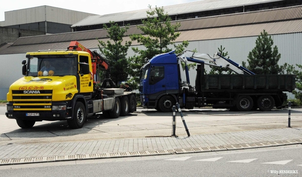 SCANIA 114G-340 - B_HQP-671 Rue De L'Envirennement LIEGE 20140805