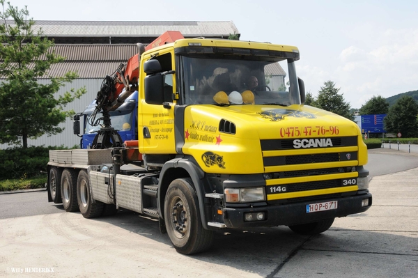 SCANIA 114G-340 - B_HQP-671 Rue De L'Envirennement LIEGE 20140805