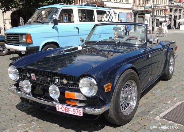 TRIUMPH TR6 1-OBF-976  Grote Markt 20140614