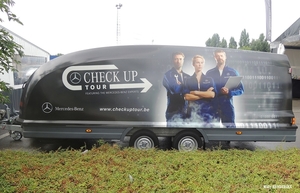 MERCEDES 'CHECK-UP'-Caravan Parking MAKRO DEURNE