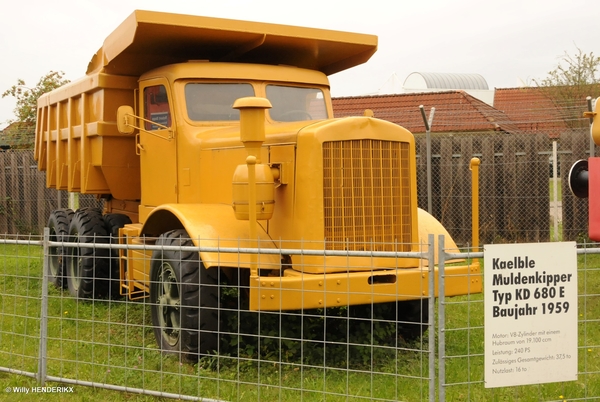 CAMION 'KAELBLE' Typ KD680E bj.1959 SPEYER Museum 20160820