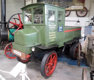 OLDTIMER 'HANSA' ELEKTRO-LASTWAGEN SINSHEIM Museum 20160821 (2)