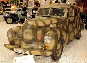 OLDTIMER 'OPEL' Camouflage kleuren SPEYER Museum 20160820