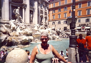 Rome-Trevi fontein