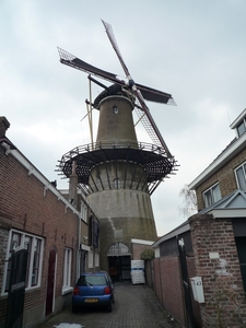 Zierikzee _molen De Hoop met zeilen _P1140891