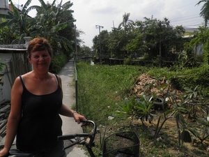 fietstocht in Bangkok