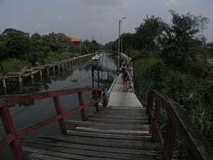 fietstocht in Bangkok