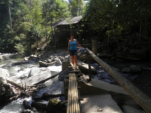 aan de waterval