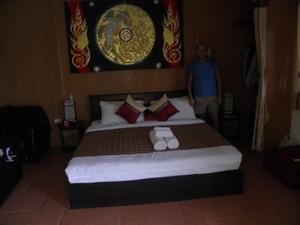 onze kamer in Chiang Rai