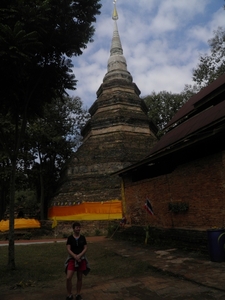 aan de tempel