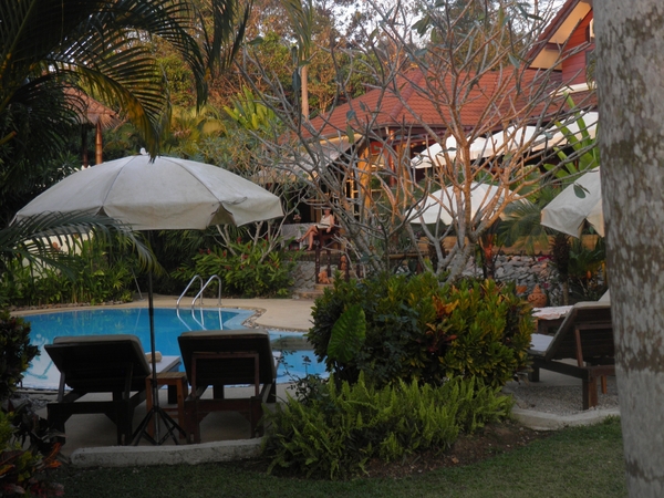onze verblijfplaats in Chiang Rai bij Toony