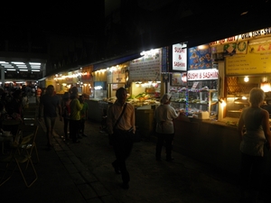 eetkraampjes op marktplein