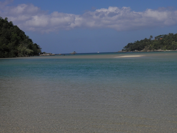 aan strand Phuket