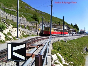 Station van Schynige Platte.