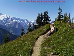 vakantie 2007 Zwits.Op Schynige Platte
