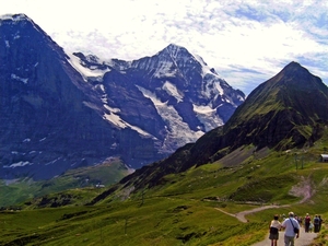 Van Mnnlichen naar Kleine Scheidegg