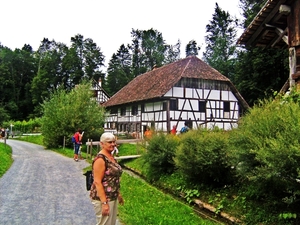 Wijnbouwershuis van het Kanton Zurich