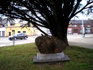 Gedenksteen bouw nieuwe kerk