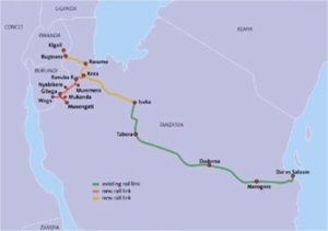 map isaka transit plaats voor gecombineerd transport