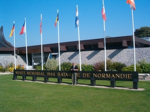 De memoriaal te Bayeux