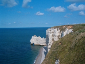 De kliffen te Etretat