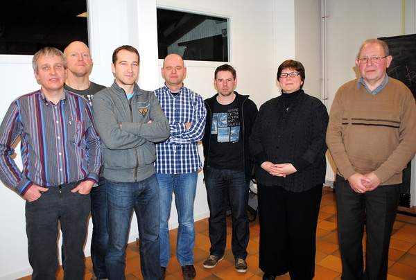 De winnaars 'Miracoli' en samenstellers v. d. quiz